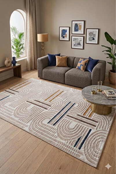 Şiva Home Non-Slip Based Carpet Runner Living Room Hallway Kitchen Bedroom Ca...