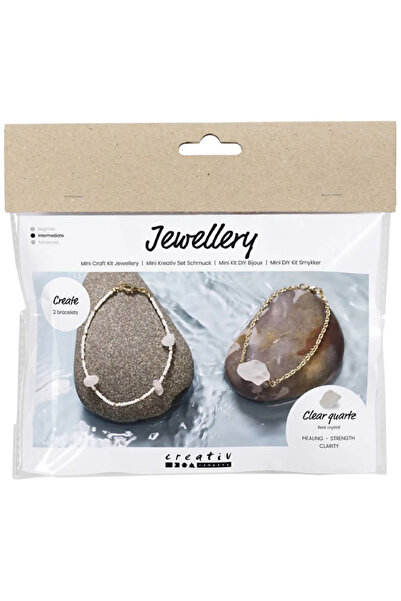 Creativ Company Mini Craft Kit Jewellery Rock Crystal Bracelet (977692)