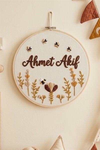 afralya home İsme Özel Bebek Ve Çocuk Odası Kapı Süsü Isimlik Bebek Hediyelik...