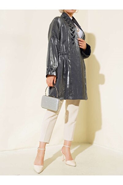 Lavanta Tekstil Κεντημένο λαμπερό κιμονό