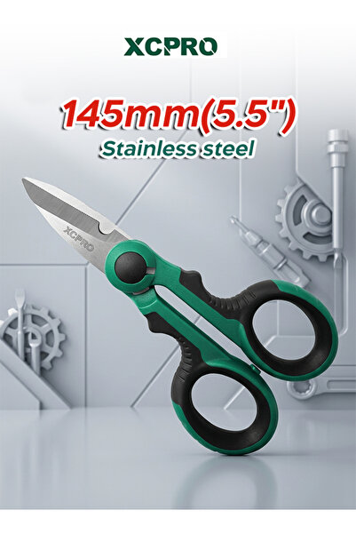 XCPRO Electrician Scissors 145mm Stainless Steel Heavy Duty