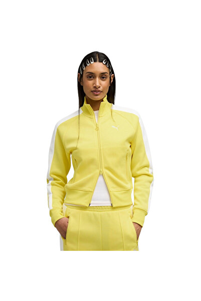 Puma Jacket T7 Always On Jacket, Yellow, Women