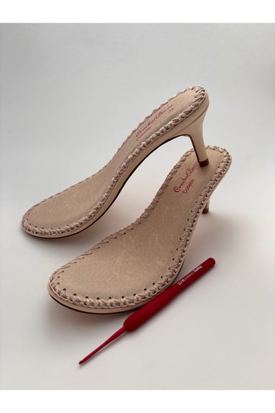 Crochet Decor Cosette sole size 38 (25 cm) for crocheted shoes