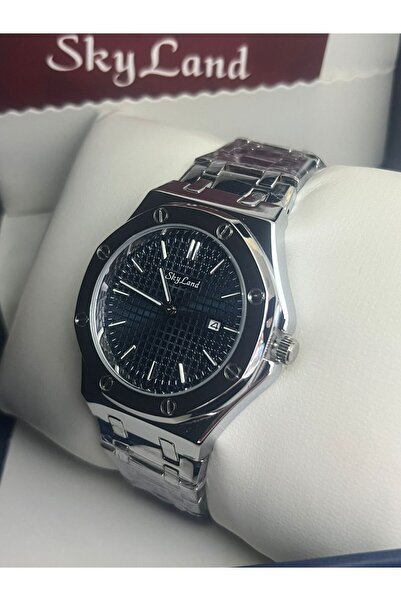 Skyland ساعة (Sky Land) رجالية تعمل بنظام كوارتز عالي الجودة لضمان دقة الوقت ...