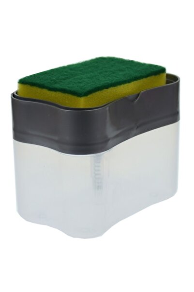 BRAVOSHOP 2 σε 1 Δοσομετρητής σαπουνιού πιάτων με σφουγγάρι