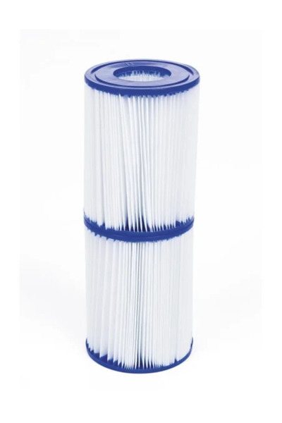 BESTWAY Set of 2 Cylindrical Filters for Swimming Pool Pumps