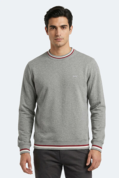 Slazenger Keystone I Men's Gray Sweatshirt