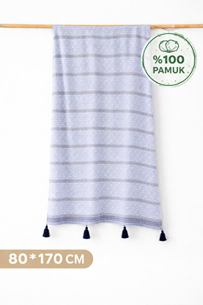 ASVİANA 100% Cotton Luxury Patterned Beach & Hammam Peshtemal & Shawl