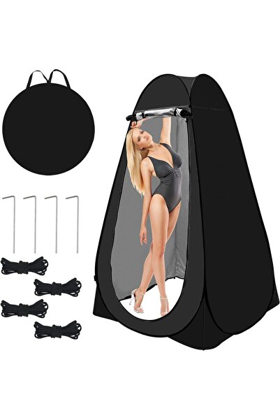 Pomefar Pop Up Changing Tent, Portable Privacy Shower & Camping Toilet Tent w...