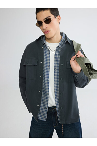 LC Waikiki Gabardine Men's Shirt Jacket
