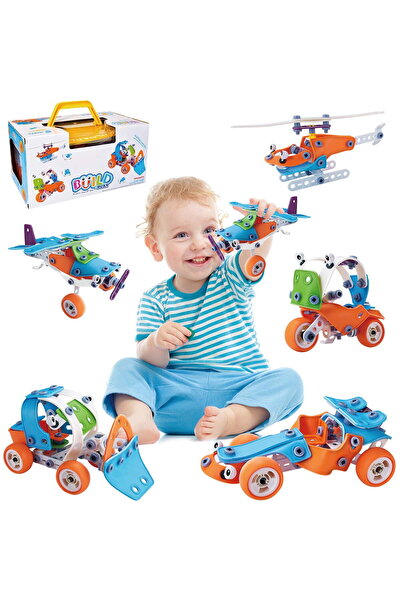 Arabest مجموعة ألعاب بناء STEM، 132 قطعة من مكعبات البناء للأطفال من سن 4 إلى...