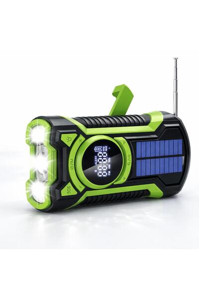 NOAMAG Lanterna multifunctionala LED 5000 mAh cu power bank, incarcare solara...