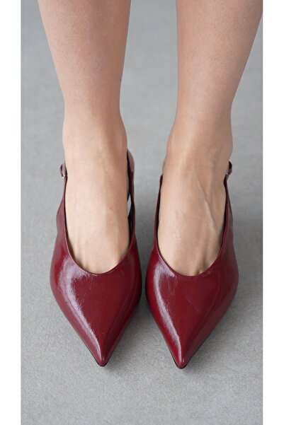 selin shoes Lorea Γυναικεία παπούτσια με κοντό και λεπτό τακούνι, ρυθμιζόμενη...