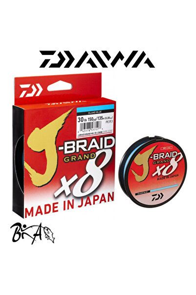 daiwa JB Grand 8B 135 M Blue İp Misina JAPON