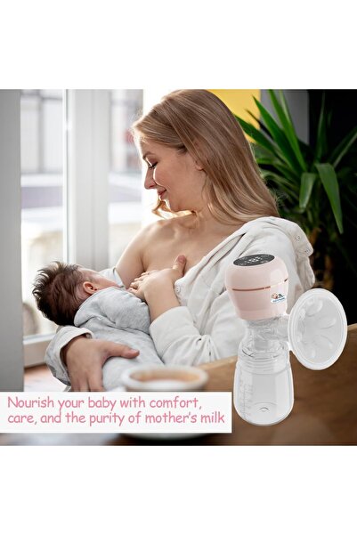 Cute n Cuddle Hands-Free Electric Breast Pump With Baby Changing Mats - Green - 180 Pcs