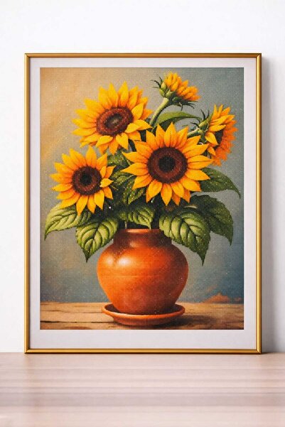 DNZt 5D Diamond Painting 50x40 cm Elmas Mozaik Boncuklu Taşlı Goblen Pano Tab...