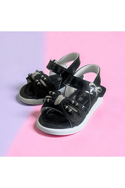 Trendline Момичешки леки сандали за новия сезон с мъниста, велкро и ортопедич...