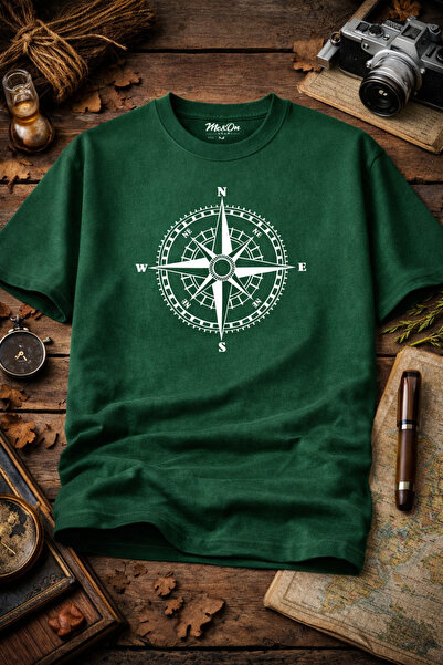 Me&On WEAR تي شيرت نورث ستار بوسبولا بريميوم للجنسين - تصميم بسيط وقوي