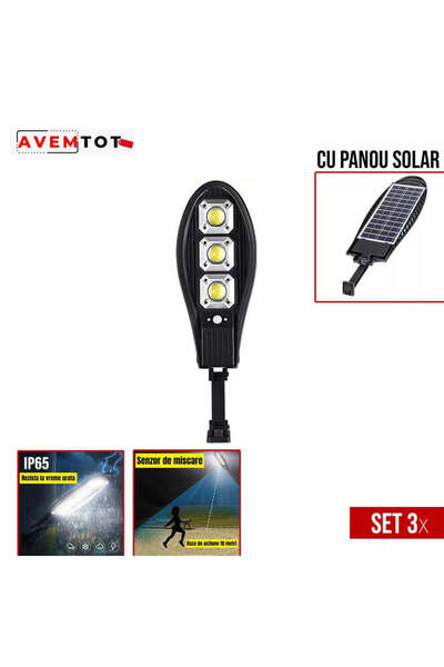 Generic Lampă solară cu 90 LED-uri