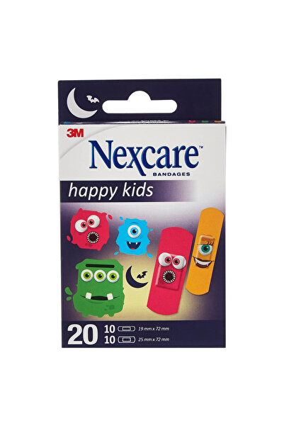 3M Nexcare HAPPYKIDS 3606-803 MONSTER 20S