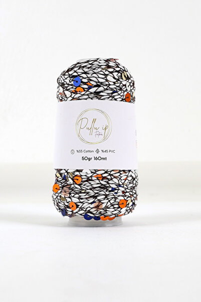 FATMA PULLU İP Νήμα με πούλιες σε κουλούρες 50 γραμμαρίων, μήκους 160 μέτρων....