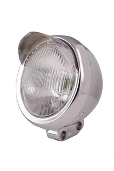 Empressco Chopper 250 Ön Far Komple Şapkalı Alttan Bağlantılı, Güçlü ve Şık T...