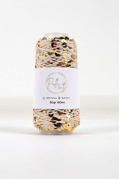 FATMA PULLU İP Νήμα με πούλιες σε κουλούρες 50 γραμμαρίων, μήκους 160 μέτρων....