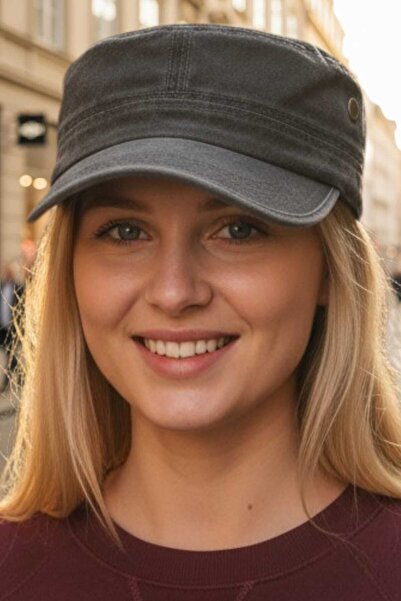 Mood Agenda قبعة كاسترو نسائية عتيقة الطراز مصنوعة من القطن بنسبة 100%