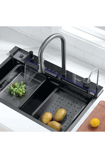 Hausberg BLACK SINK + SHOWER SET