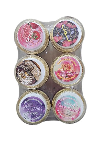 Beauty لمسه حرير مخمريه جسم 6 قطعه