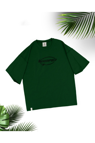 ZAVIXO ΓΥΝΑΙΚΕΙΟ Μαύρο μπλουζάκι με πέτρινη λεπτομέρεια Oversize, 100% Βαμβάκ...