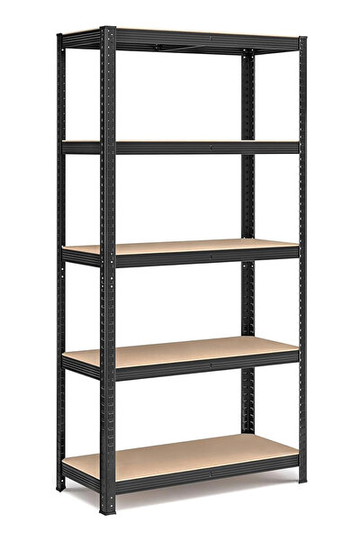 Pomefar 5-Tier Storage Shelves , Boltless Adjustable Shelving Unit, Garage St...