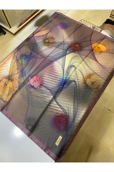 Sinem Digital Crystal Scarf 3075-04