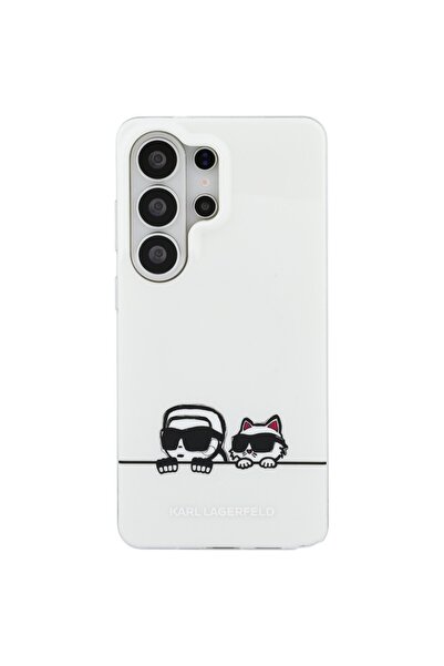 Karl Lagerfeld Peekaboo MagSafe Case for Galaxy S26 Ultra - White