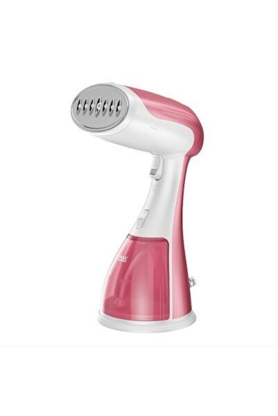 Rovitech Fier de călcat cu aburi, 1500W, 300 ml, Încălzire rapidă, Alb/Roz