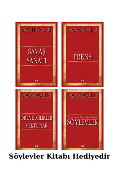 Say Yayınları Savaş Sanatı-Prens-Orta Elçilikler Mektuplar(3 LÜ SET)