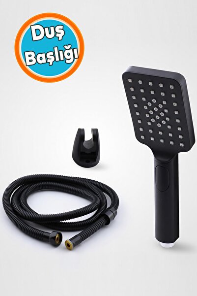 NZB Duş Başlığı Set Banyo Fişkiyesi Seti Dikdörtgen Fiskiye Telefon Fonksiyon...