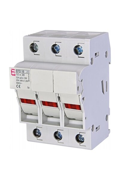 Eti 3P 32A 10x38 EFD10 LED Separator