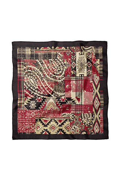 Sultan İpek Ethnic Patterned Scarf / Bandana 50X50Cm