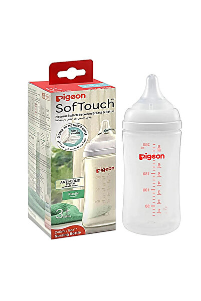 Pigeon 81225 SOFT TOUCH NURSING BOTTLE 240ML