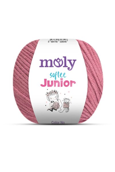 Moly SOFTEE JUNIOR PUNCH AMİGURUMİ ÖRGÜ İPİ 001 / 5 ADET