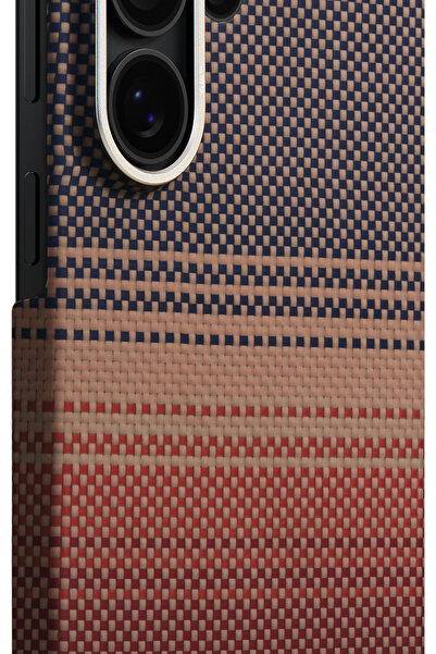 PITAKA Husă Edge MagSafe Aramid pentru Samsung Galaxy S26 Ultra - Apus de soare