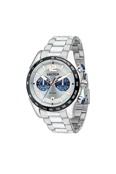 Sector Ceas 330, Cronograf, inox argintiu, carcasa 45mm, R3273794008