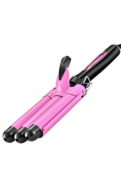 Rovitech Επαγγελματικό Ψαλίδι για Μπούκλες, 3 Θέσεων, 70W, Κεραμικό, Ροζ