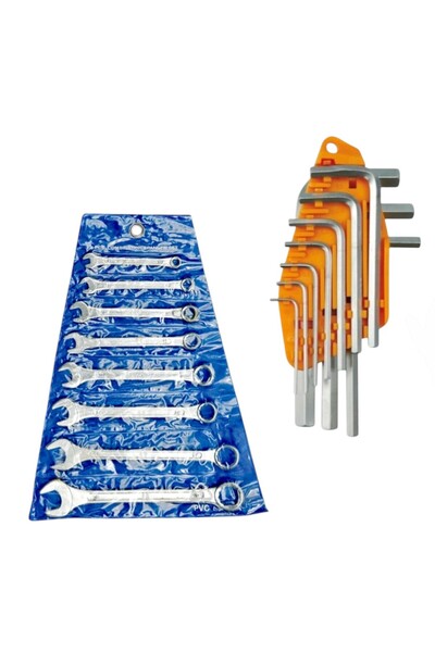 Universal Set 10 chei hexagonale - 1.5/2/2.5/3/4/5/6/7/8/10 mm - cu Set 8 che...