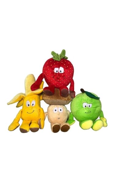 OEM Set complet de jucării de pluș în formă de fructe x1 bucata
