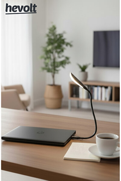 Hevolt Dokunmatik Usb Led Çalışma Kitap Okuma Işığı Pc Laptop Gece Lambası 3 ...