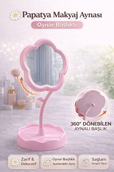 ZERAFET Papatya Makyaj Aynası