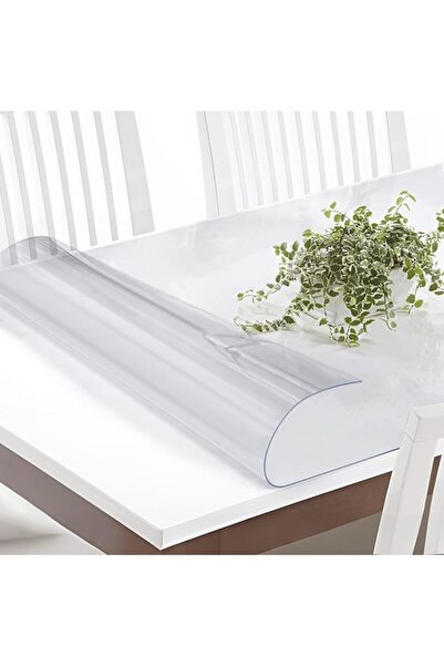 CRİSTAL Transparent tablecloth, 80x130cm, 1.2mm thick, durable, waterproof PVC