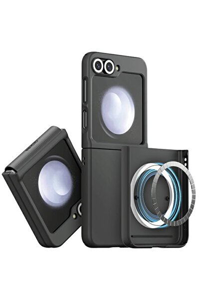 Araree Husă Aero Flex MagSafe pentru Samsung Galaxy Z Flip 6 - Negru